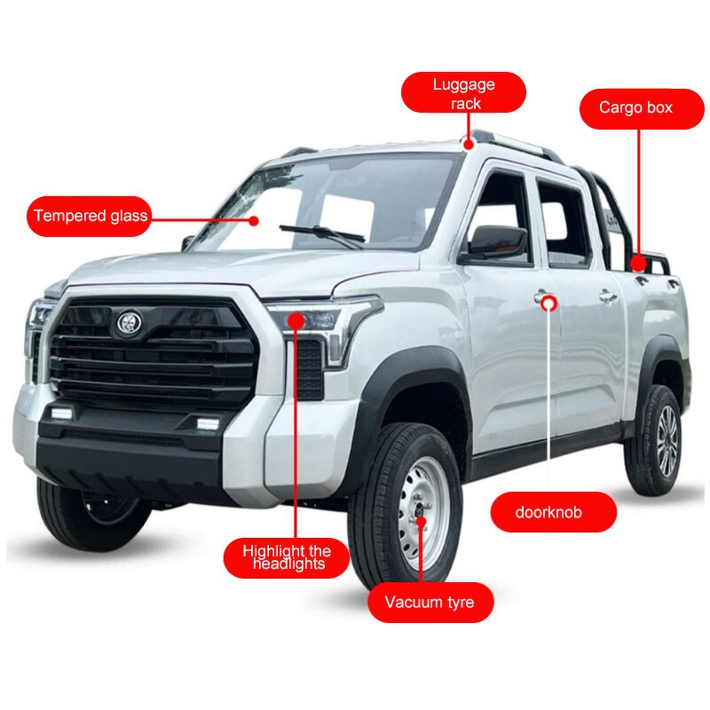 Electric Pickup Truck Factory - 4x4 4-Seater Left Hand