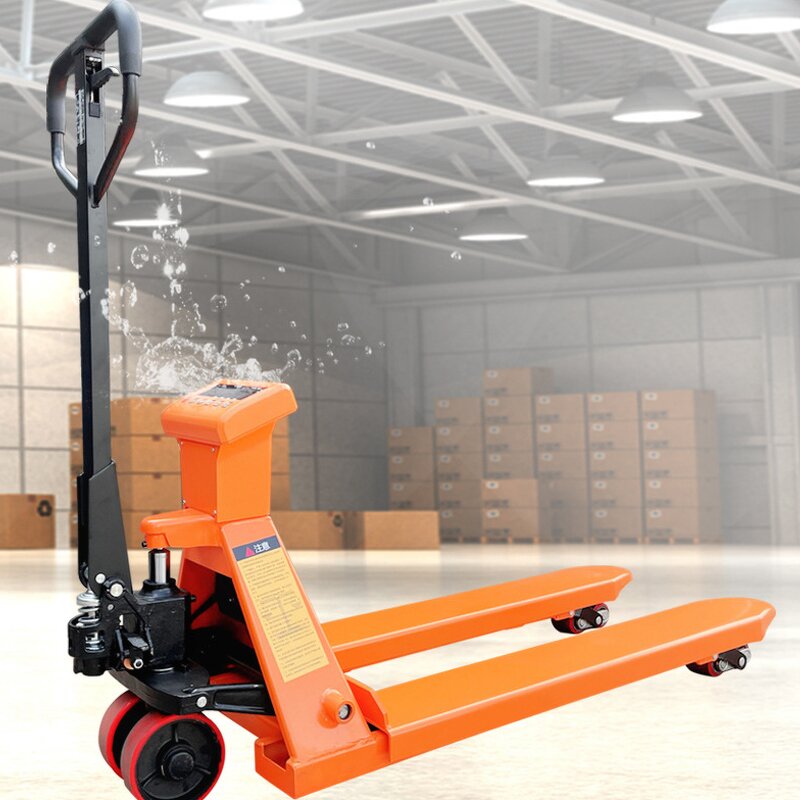 Pallet Truck Factory - Manual Hydraulic 3 Ton Weighing