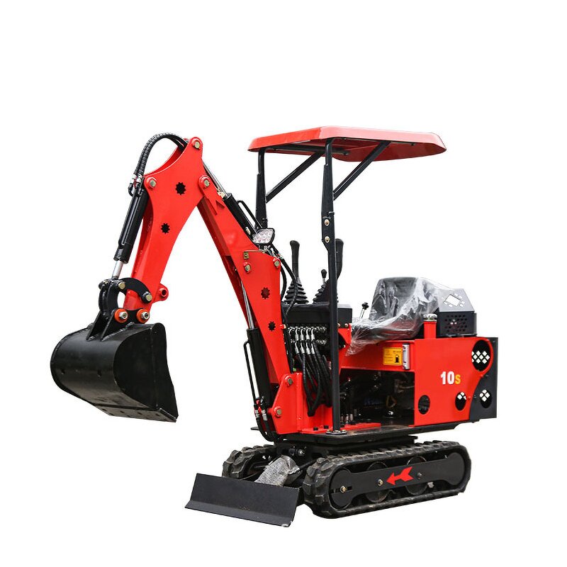 Mini Excavator Factory - 1.7 Ton Farm Used