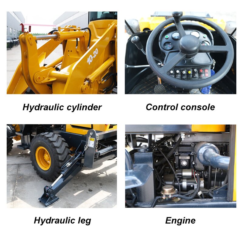 Backhoe Loader Factory - 1000kg Euro5 EPA