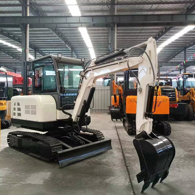 Crawler Excavator Factory - 0.8 Ton Farm Digger