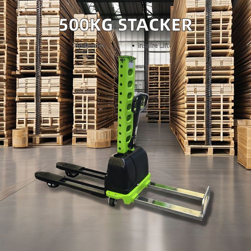 Portable Stacker Factory - 1000kg Self-Lifting Electric