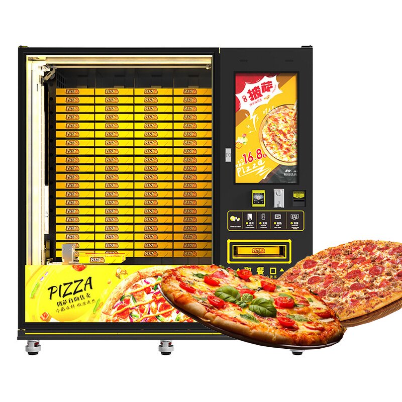 Pizza Vending Machine Factory - 24h Unmanned Refrigerated