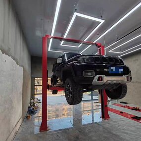 Automotive Lift Factory - Trenchless Installation Hydraulic