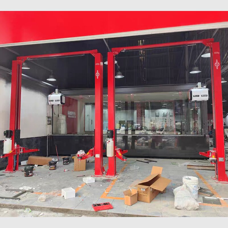 Automotive Lift Factory - Trenchless Installation Hydraulic