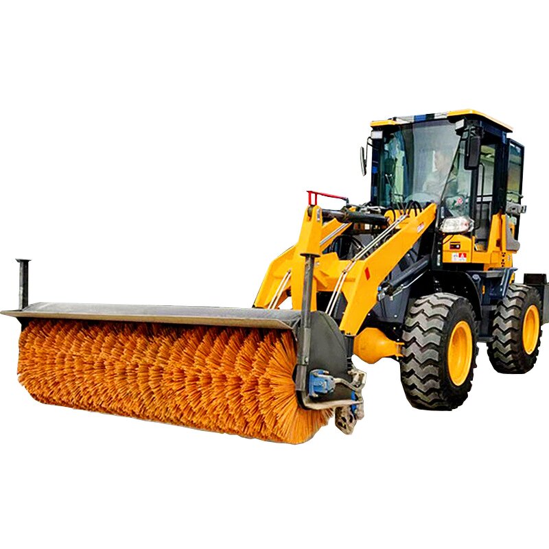 Snow Sweeper Factory - Replaceable Rotary Road Cleaning