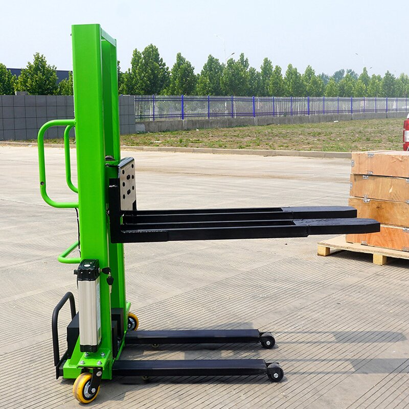 Pallet Stacker Factory - Manual 1 Ton Semi Electric
