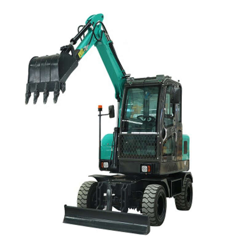 Wheeled Excavator Factory - 5 Ton Hydraulic Digger