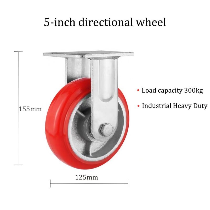 Caster Factory - 5 Inch 300KG Directional Wheel