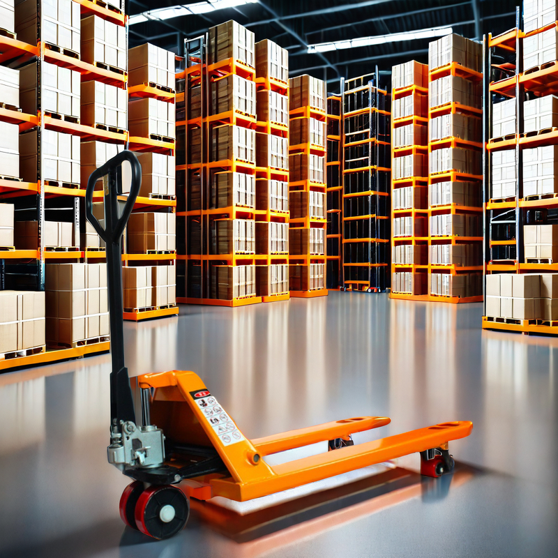 Pallet Truck Factory - Manual Hydraulic 3 Ton Weighing