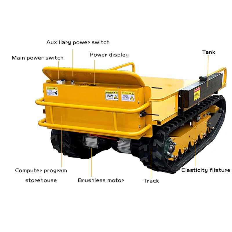 All Terrain Vehicle Factory - Crawler 500kg Remote