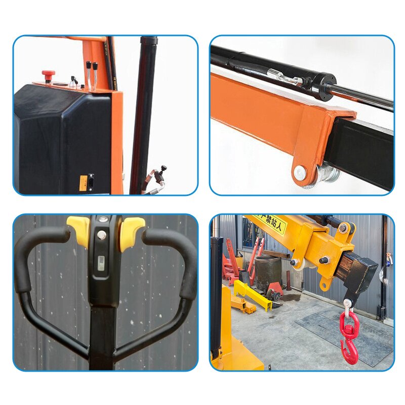 Floor Crane Factory - 1500kg Portable Telescopic