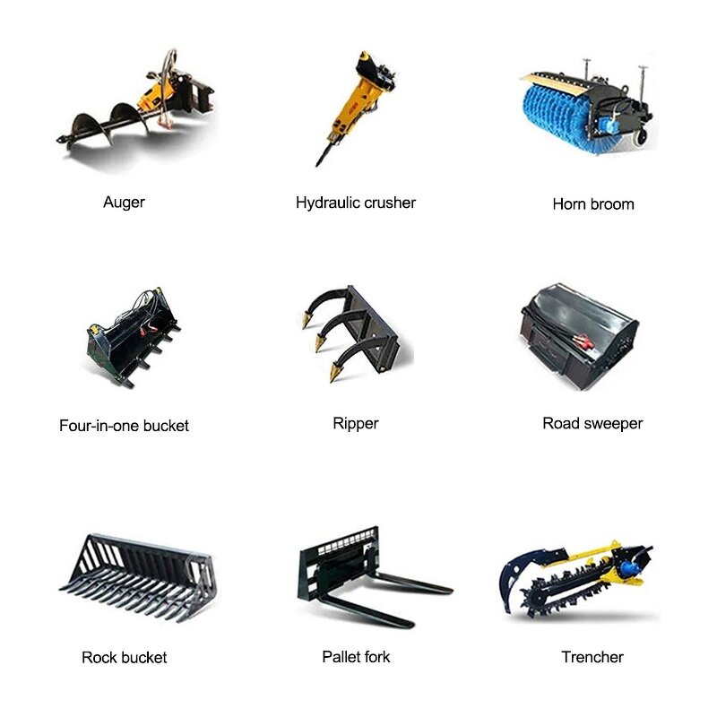 Skid Steer Loader Factory - 450kg Mini Track Kubota