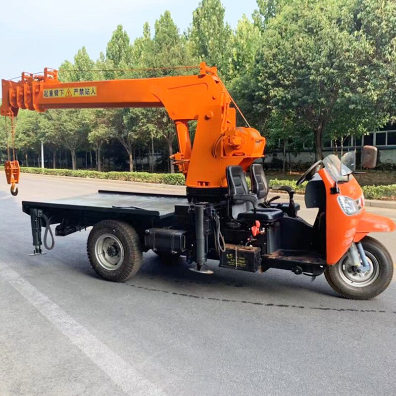 Tricycle Crane Factory - 5 Ton Hydraulic Mobile
