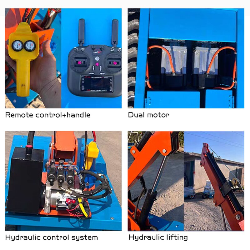 Telescopic Crane Factory - Small Track-Mounted Custom