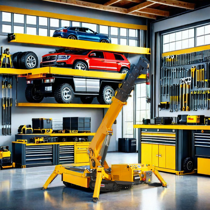 Spider Crane Factory - 3-5 Ton Portable Hydraulic