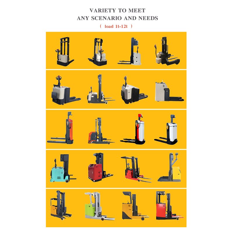 Electric Stacker Factory - 1T-2T Load 2M Lift Custom