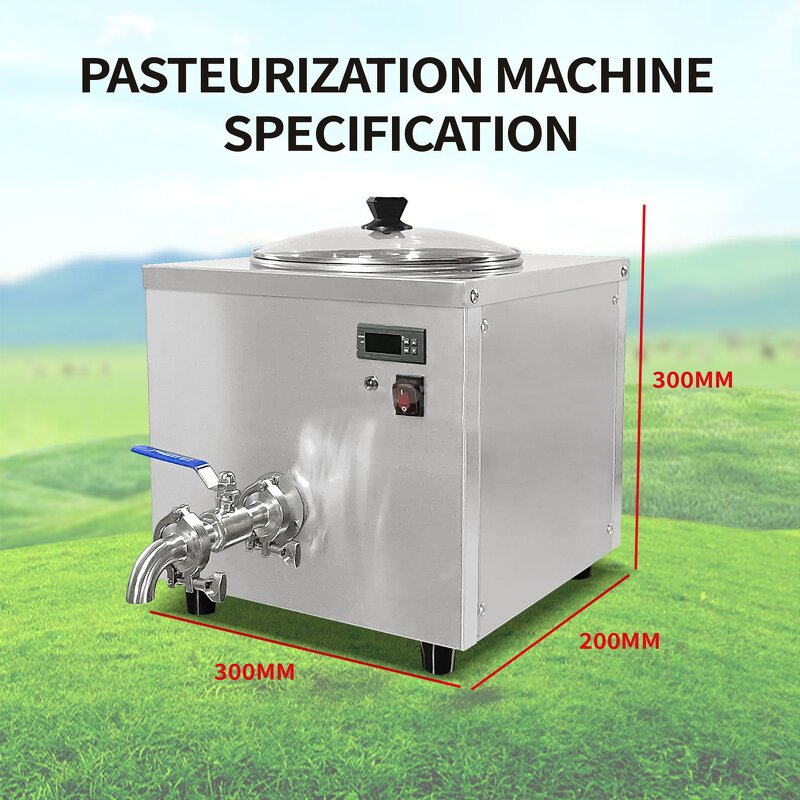Milk Pasteurizer Factory - 14L Low Temperature Farm