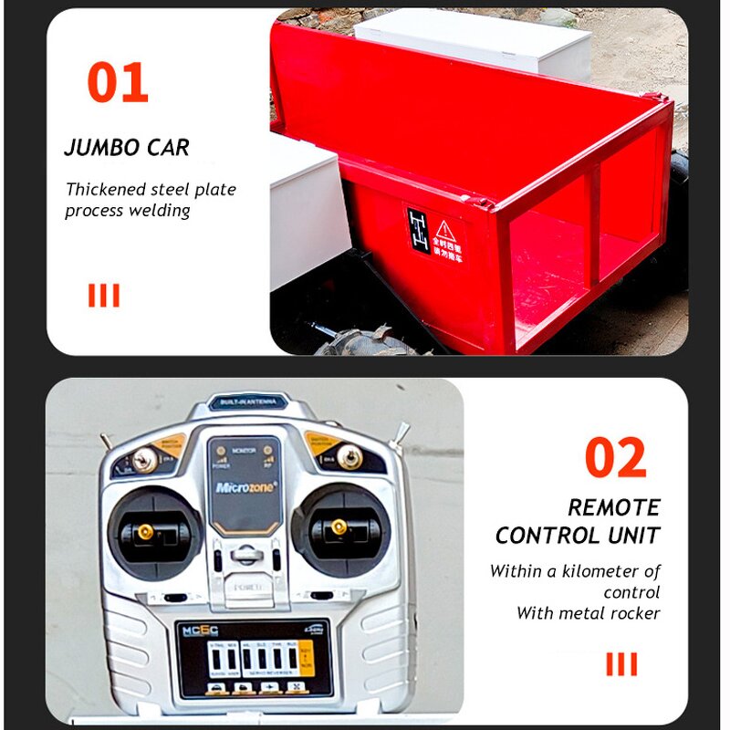 All Terrain Vehicle Factory - 4WD 500kg Farm Remote