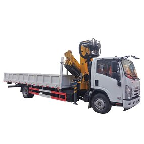 Truck Mounted Crane Factory - 3-12 Ton Folding Arm