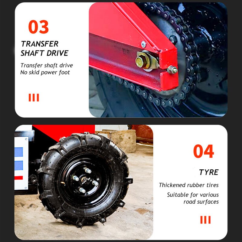 All Terrain Vehicle Factory - 4WD 500kg Farm Remote