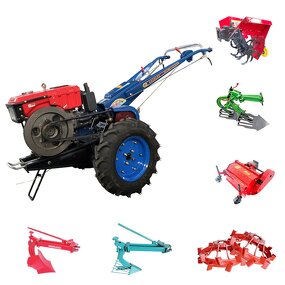 Walking Tractor Factory - 15 HP Rotary Tillage