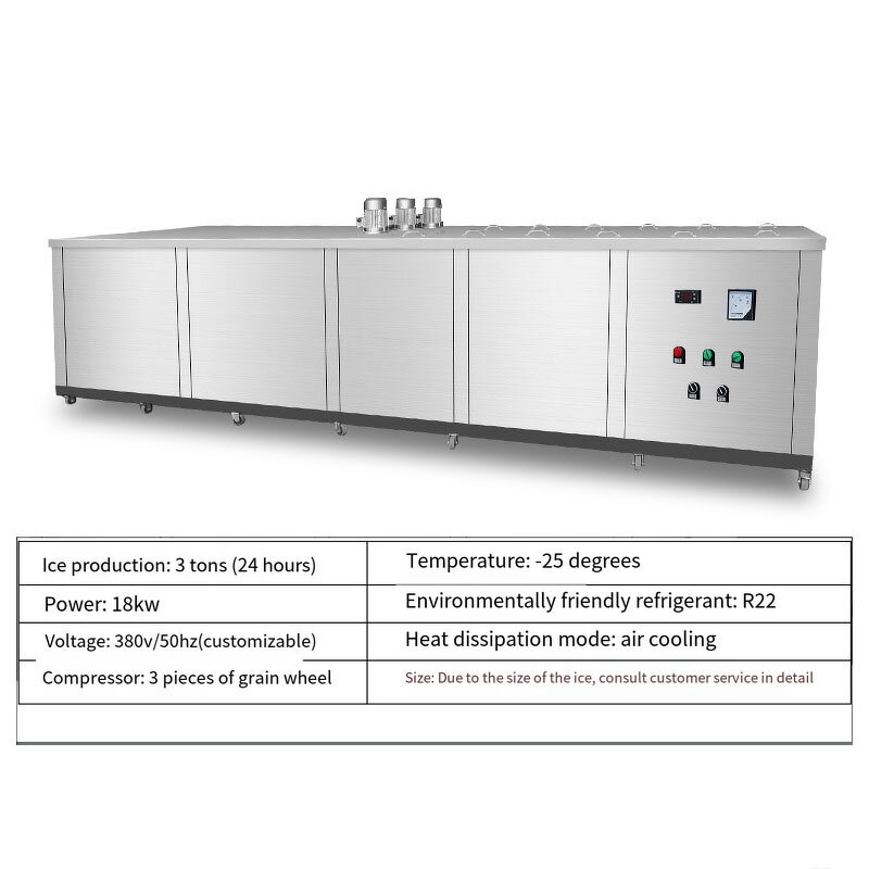 Ice Block Machine Factory - 2 Ton Automatic Cooling