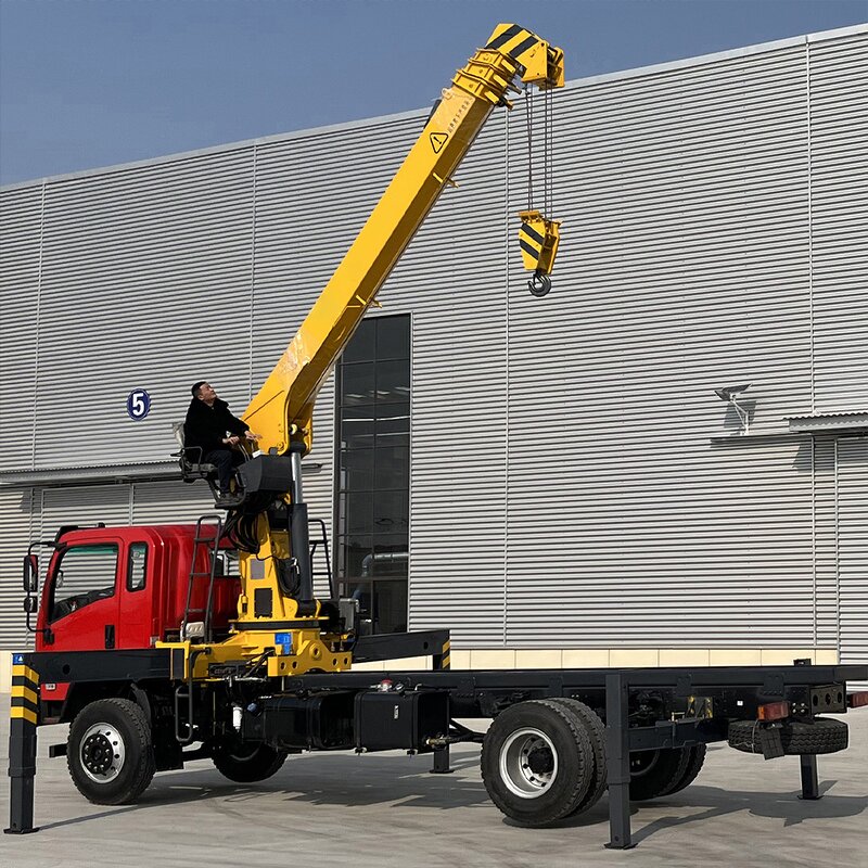 Truck Mounted Crane Factory - 3-16 Ton Telescopic