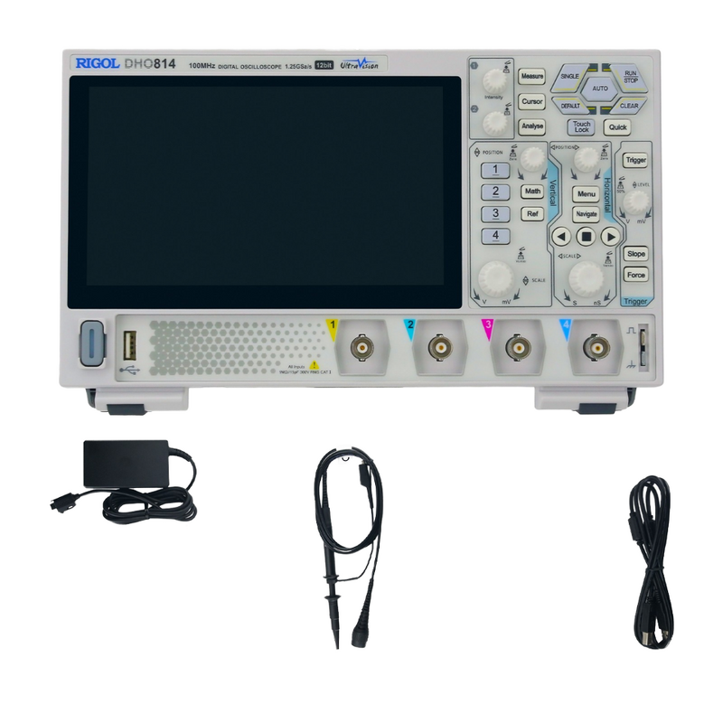 Digital Oscilloscope Manufacturer - Portable 100MHz 4-Channel Touch Screen Oscilloscope