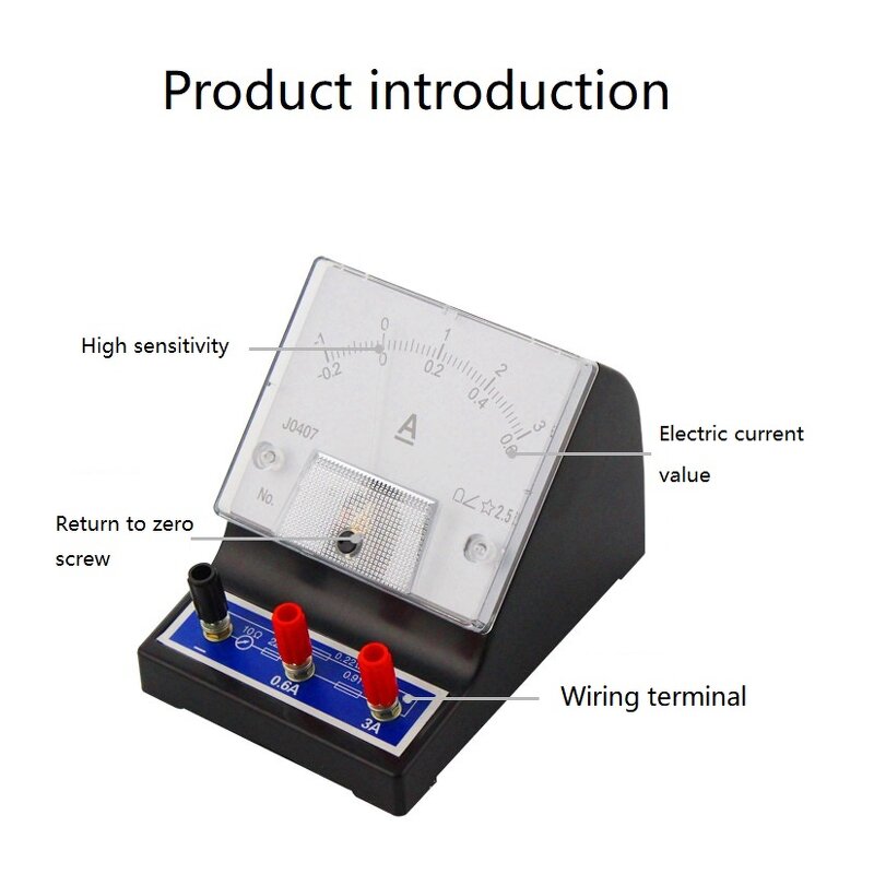 DC Ammeter Manufacturer - Sensitive Pointer Microammeter for Physics Teaching