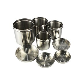 Stainless Steel Jar Manufacturer - OEM Medical Alcohol Cotton Dressing Jar