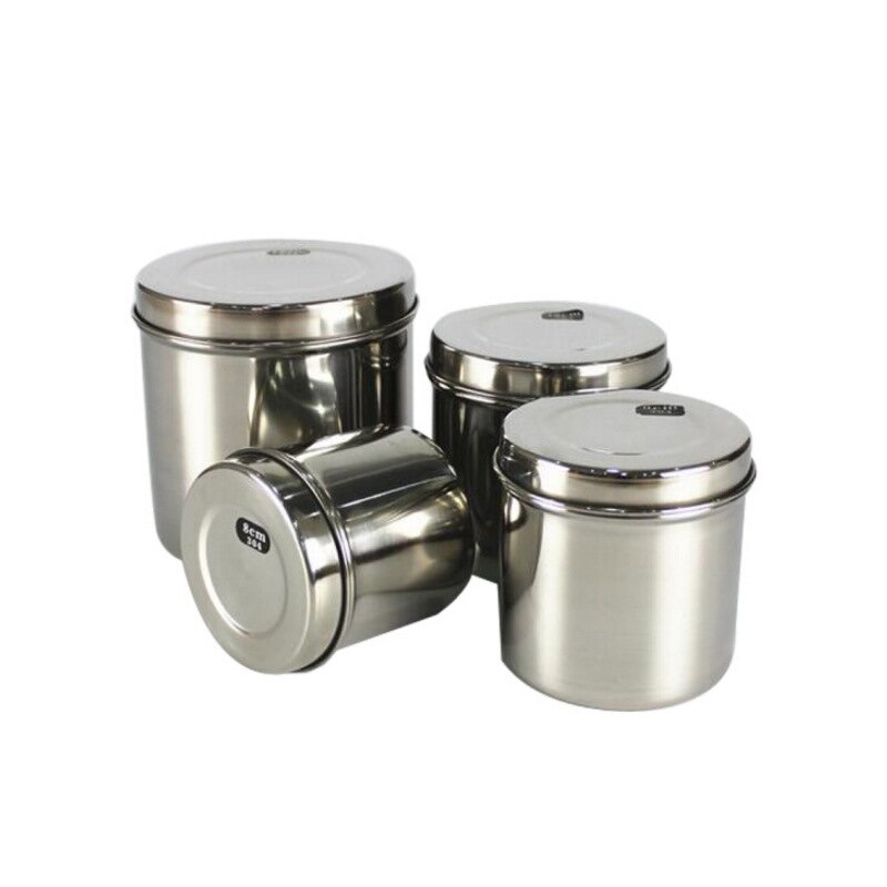 Stainless Steel Jar Manufacturer - OEM Medical Alcohol Cotton Dressing Jar