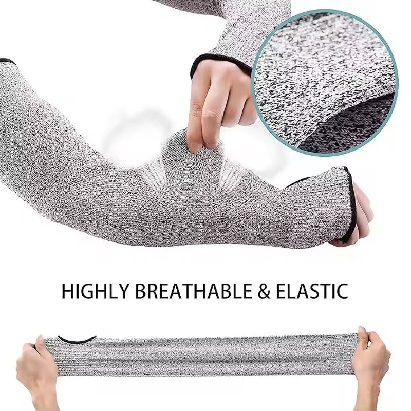 Cut Resistant Sleeves - OEM Arm Protector with Thumb Supplier