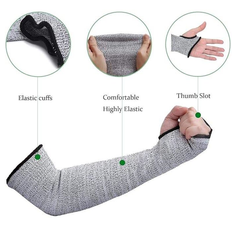 Cut Resistant Sleeves - OEM Arm Protector with Thumb Supplier