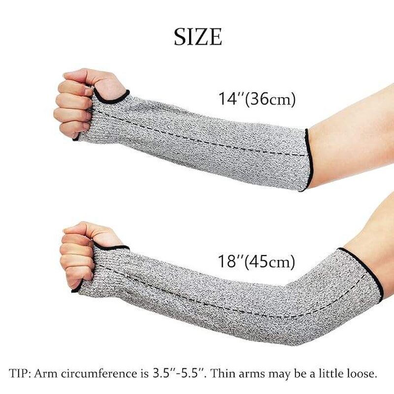 Cut Resistant Sleeves - OEM Arm Protector with Thumb Supplier
