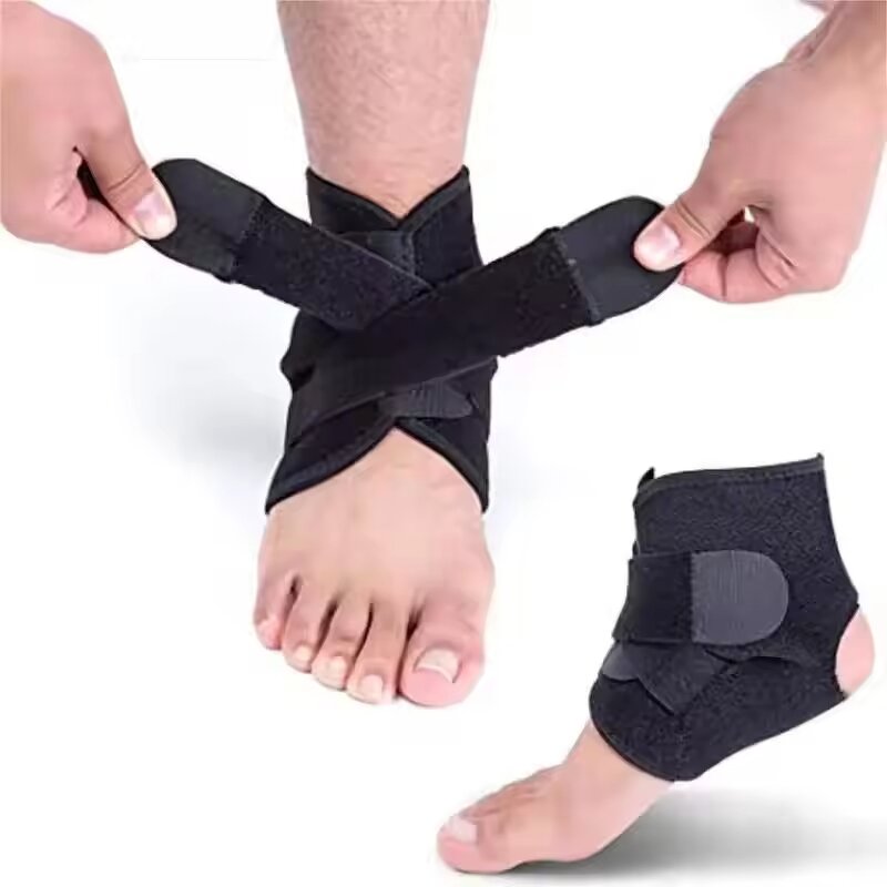 Adjustable Ankle Brace - OEM Breathable Ankle Support Factory