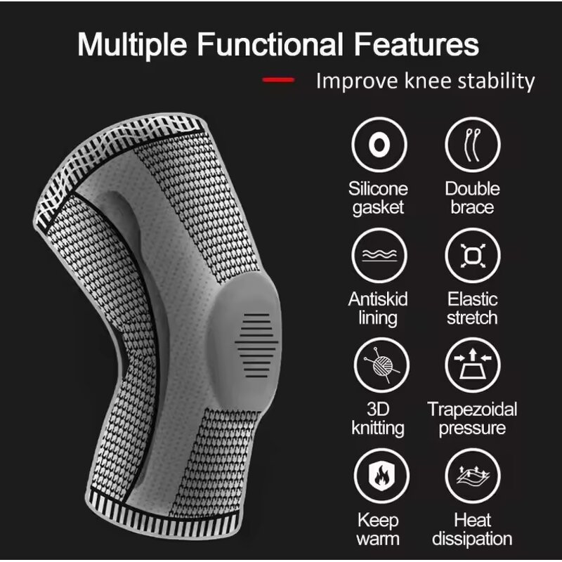 Compression Knee Sleeve - OEM Professional Medical Knee Support Supplier