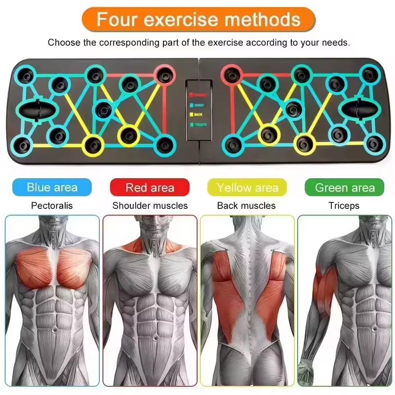 Multifunctional Push-Up Board - OEM Foldable Fitness Equipment Supplier