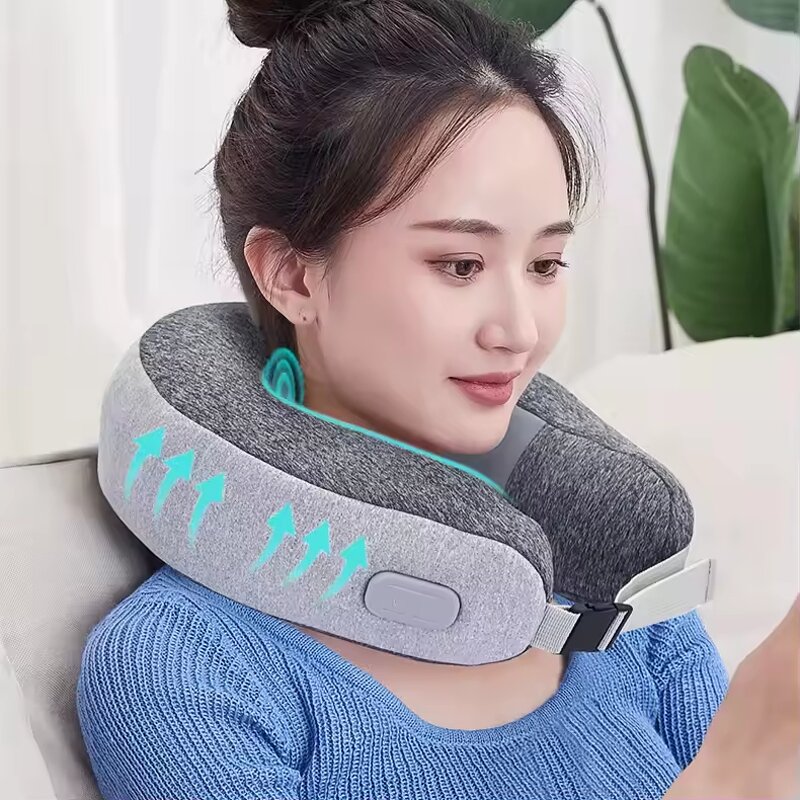 Heating Neck Pillow - OEM Electric Massager for Travel Factory