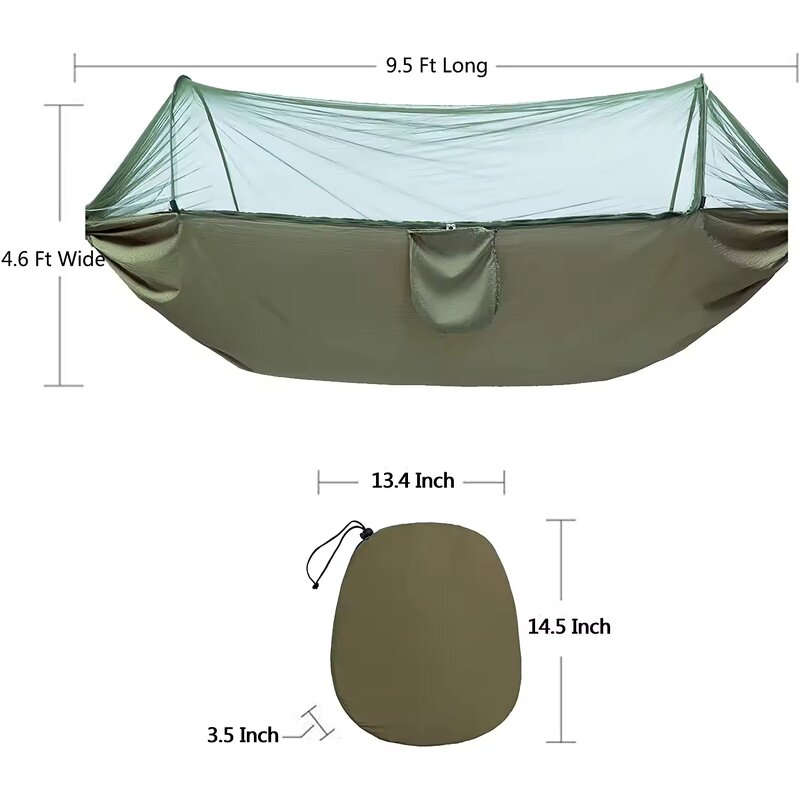 Pop up Camping Hammock - OEM Lightweight Net Hammock Supplier