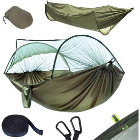 Pop up Camping Hammock - OEM Lightweight Net Hammock Supplier
