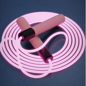 LED Jump Rope - OEM Glowing Adjustable Skipping Rope Factory