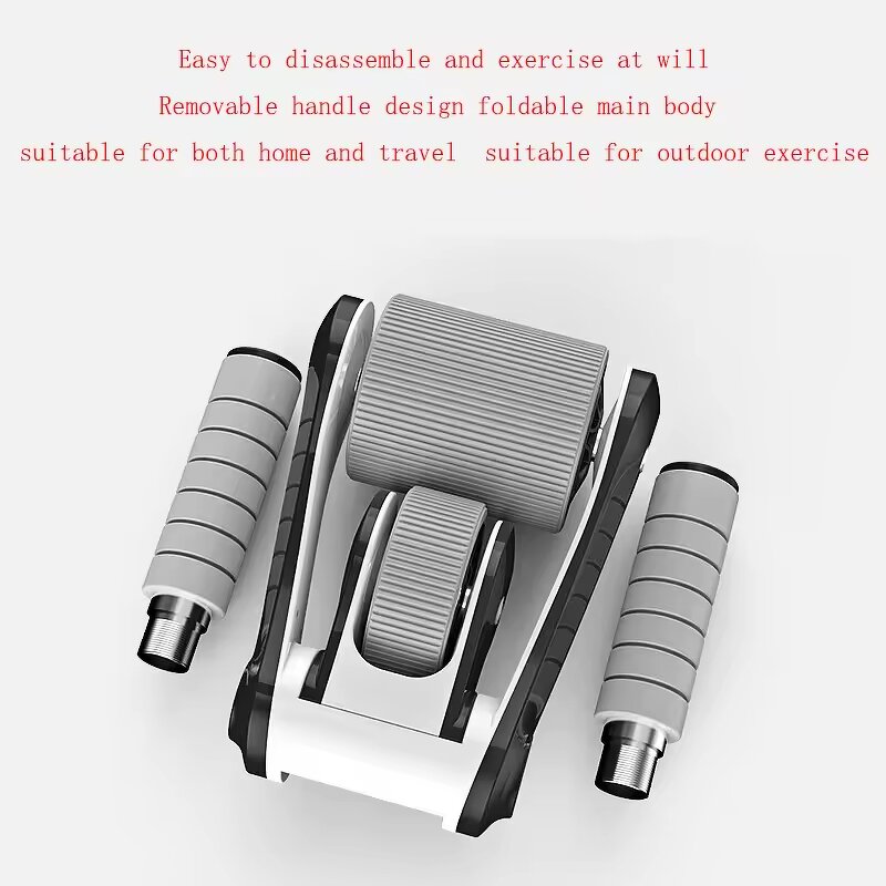 Foldable Ab Roller - OEM Portable Core Wheel Factory
