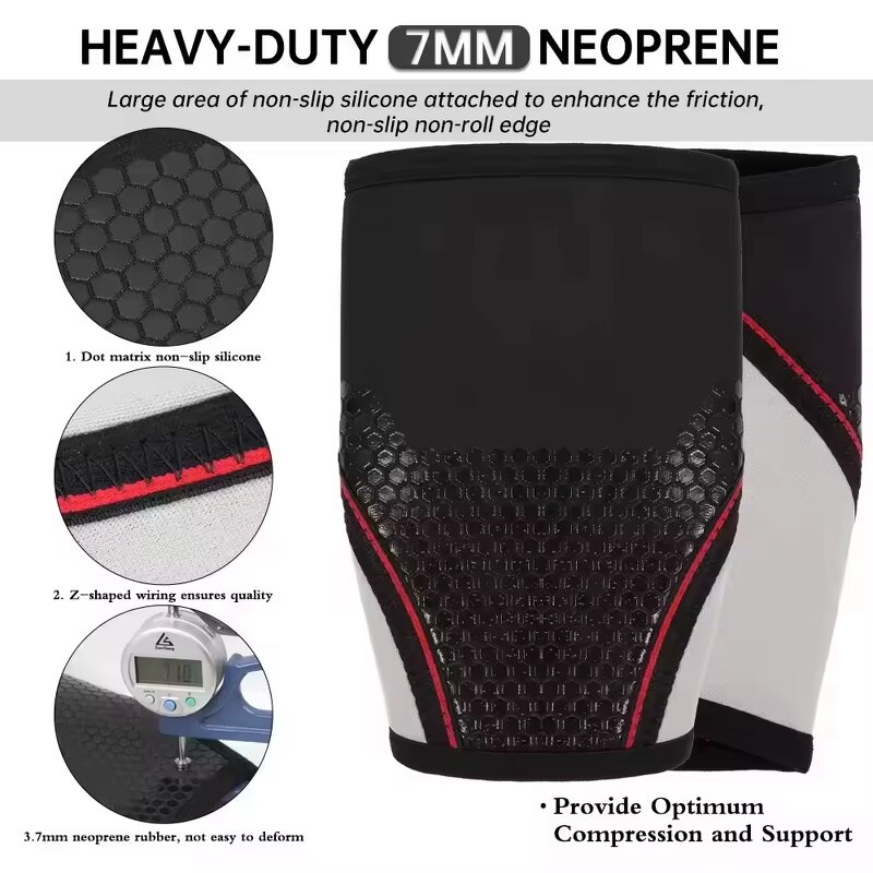 Neoprene Knee Sleeves - OEM 7mm Thick Knee Support Factory