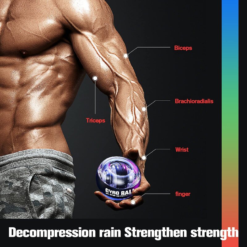 Gyroscopic Wrist Trainer - OEM Auto Start Gyro Ball Supplier