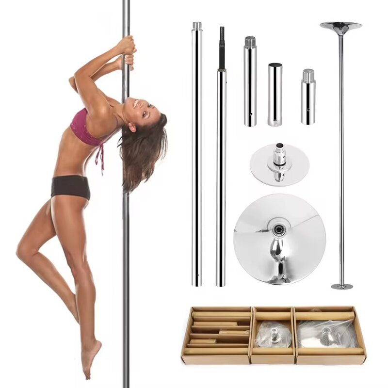 Portable Dance Pole Kit - OEM 45mm Stainless Steel Spin Pole Factory
