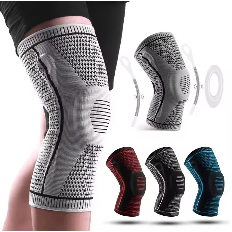 Knee Support Sleeves - OEM Silicone Knee Braces 2 Pack Supplier