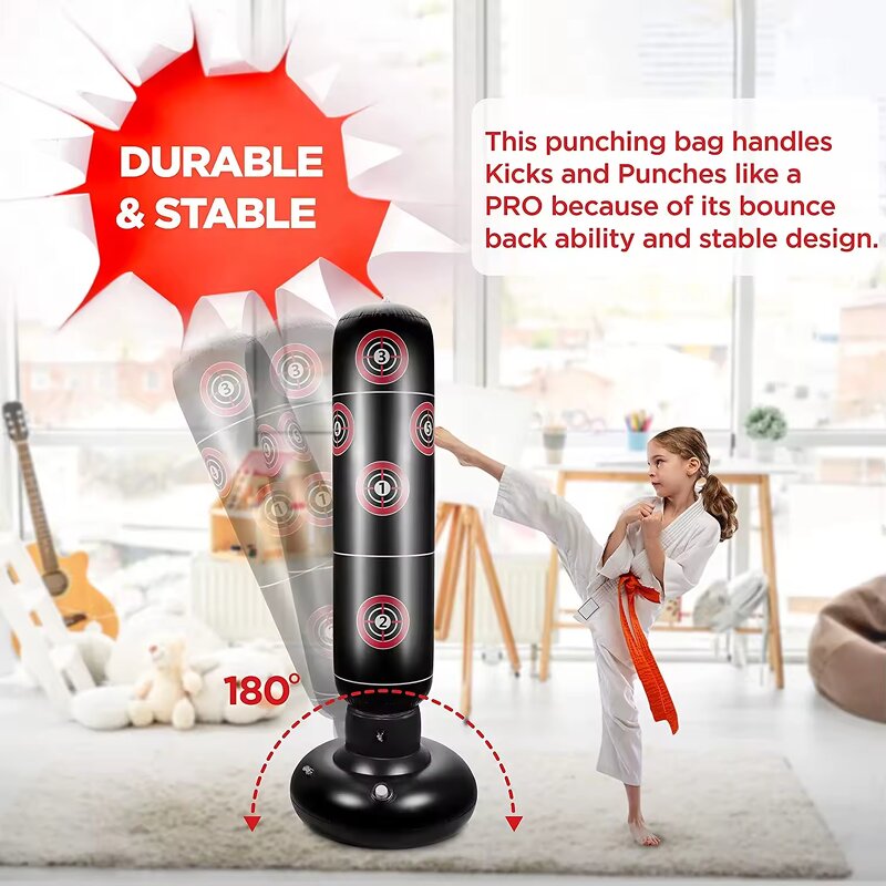 Kids Punching Bag - OEM Double Sided Inflatable Bag Factory