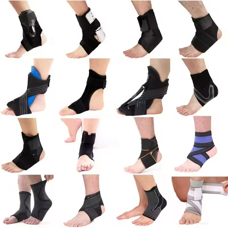 Adjustable Ankle Brace - OEM Neoprene Sports Support Sleeve Supplier