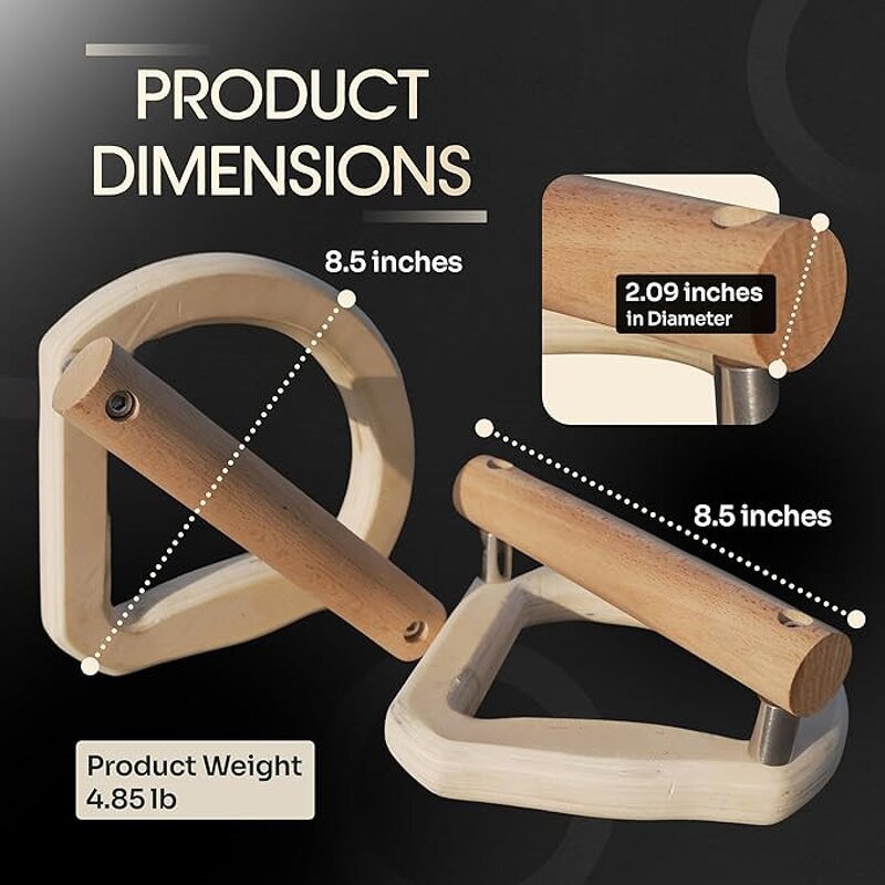 Adjustable Parallettes - OEM Gymnastic Rings & Push Up Bars Factory